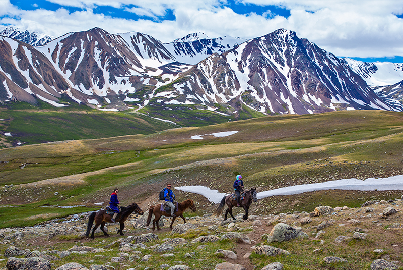 mountains mongolia and switzerland