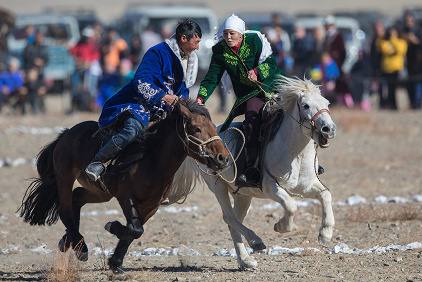 Golden Eagle Festival And Mongol Altai Mountains
