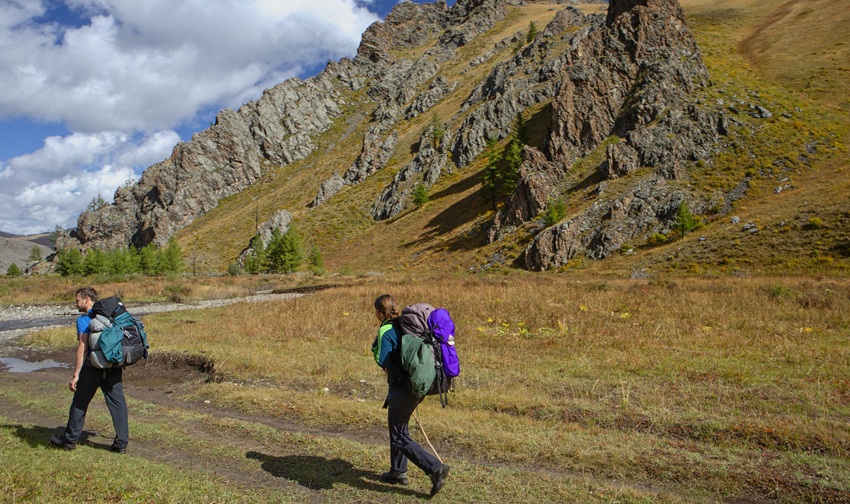 Mongolia trekking tour in orkhon valley