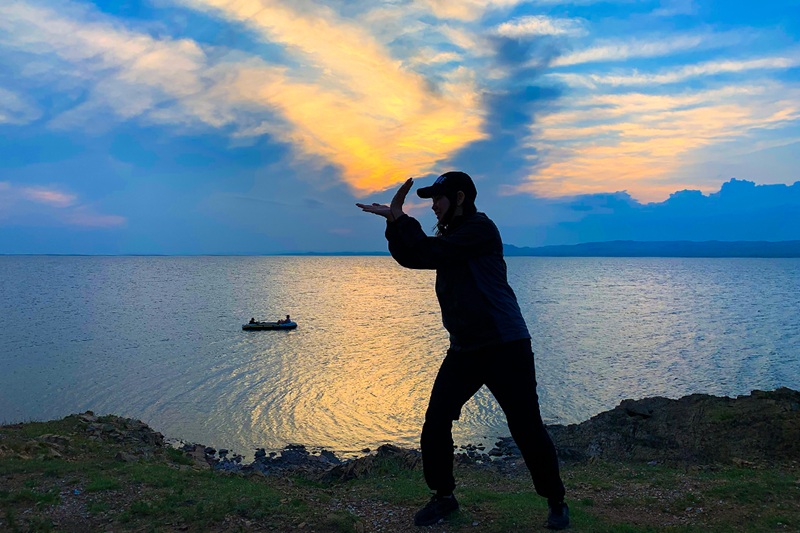 lake ugii in Mongolia