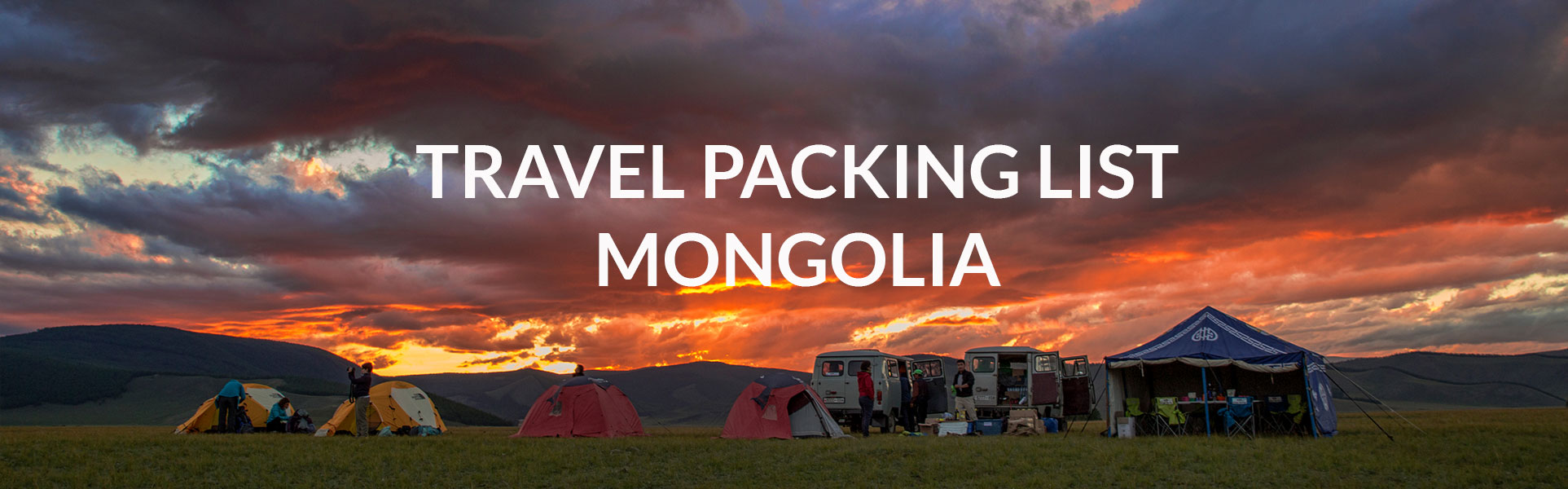 packing list mongolia